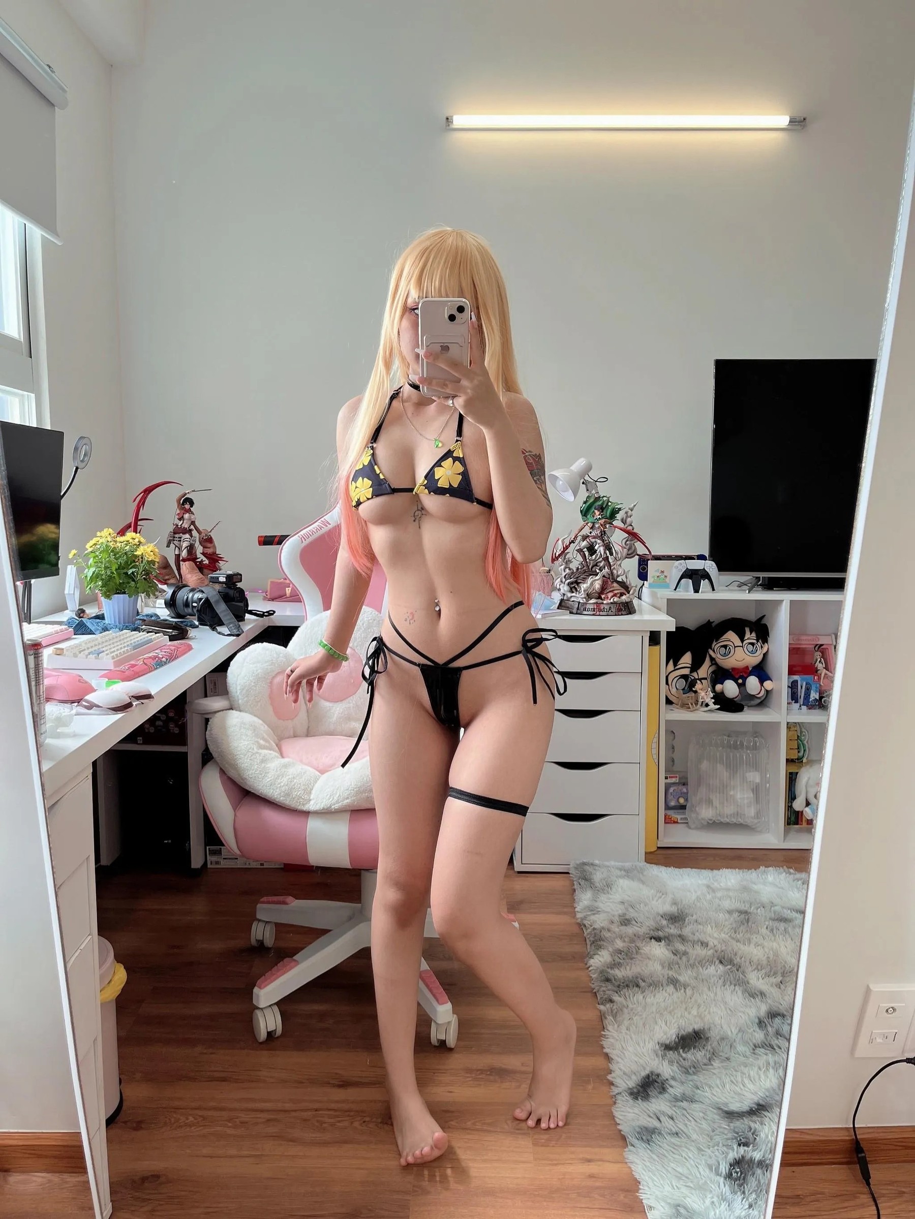Umeko J – NO.047 Marin Kitagawa [COMPLETE SET]-Marin Kitagawa_Selfies [68P]插图3